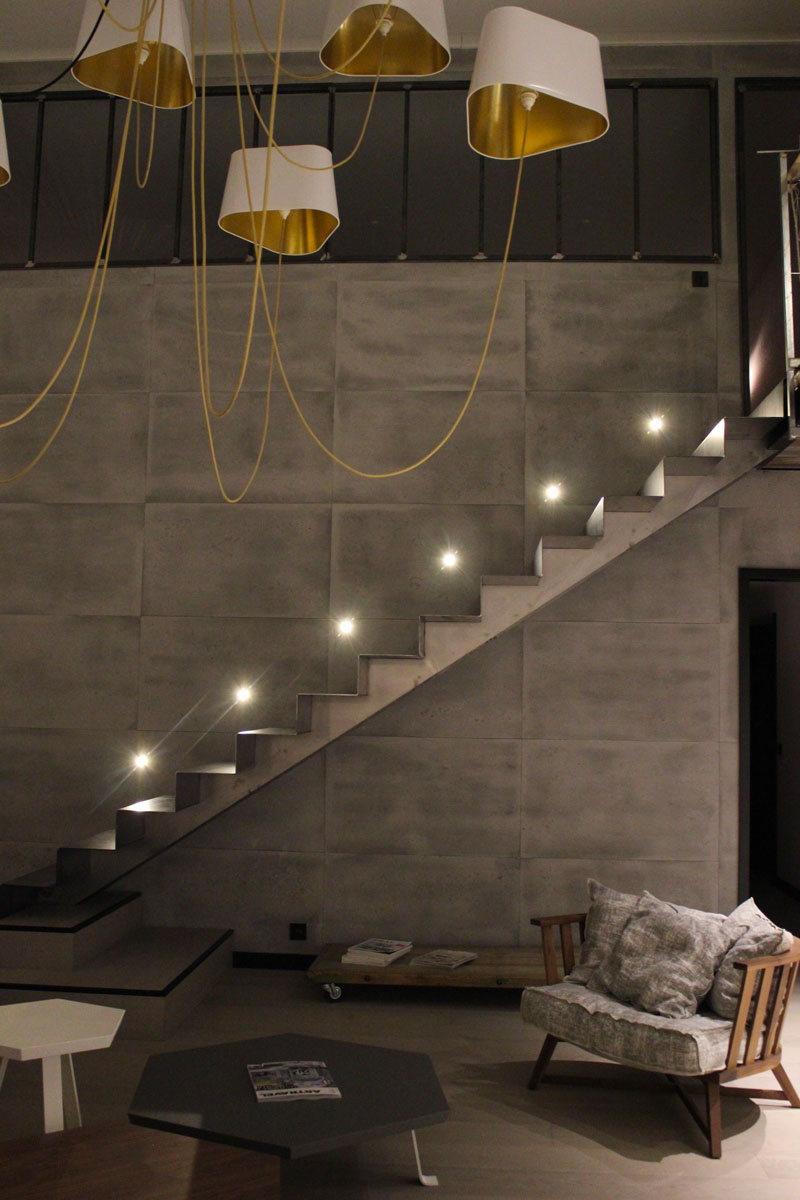 Ancienne ecole de danse escaliers 